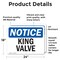 Signmission King Valve, 24 in W x Rectangle, Vinyl Decal OS-2PACK-NS-D-1824-L-13901 - alternate 3